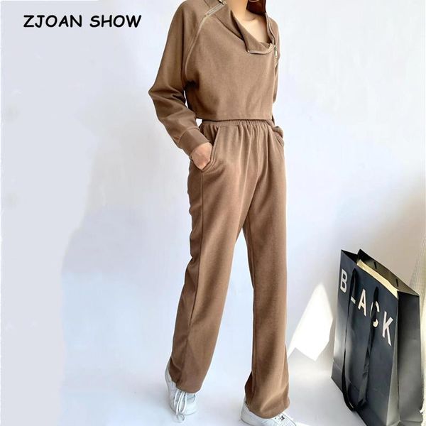 women's two piece pants 2 set open zipper collar long sleeve embossed plaid sweatshirt drawstring waist sports women joggers trousers 2, White
women's two piece pants 2 set open zipper collar long sleeve embossed plaid sweatshirt drawstring waist sports women joggers trousers 2, White