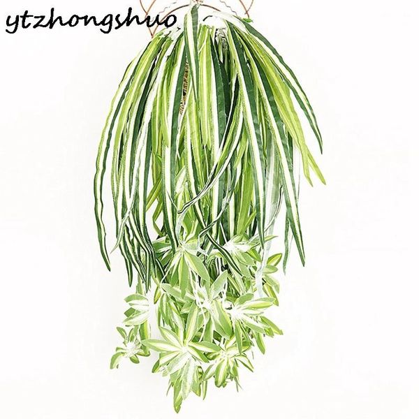 artificial plants wall hanging chlorophytum green pvc fake flower simulation leaves home garden decor decorative flowers & wreaths
artificial plants wall hanging chlorophytum green pvc fake flower simulation leaves home garden decor decorative flowers & wreaths