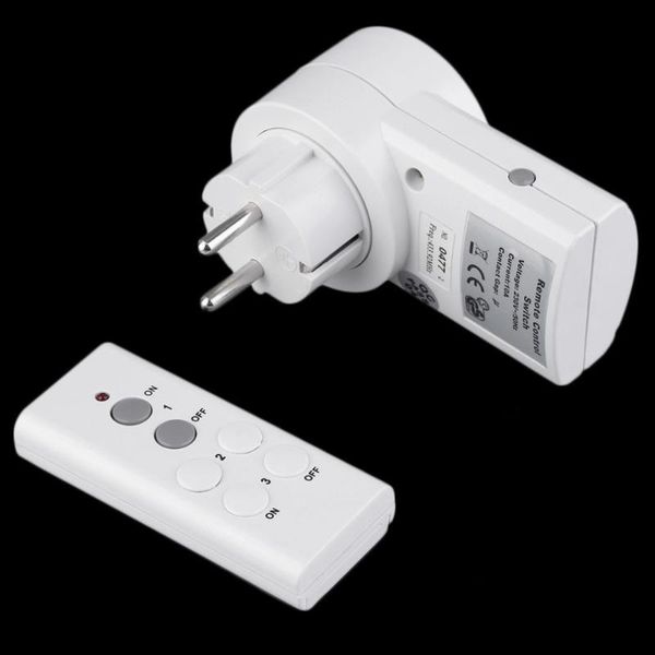 smart power plugs 1pcs wireless remote control outlet light switch plug socket eu standard est high quality
smart power plugs 1pcs wireless remote control outlet light switch plug socket eu standard est high quality