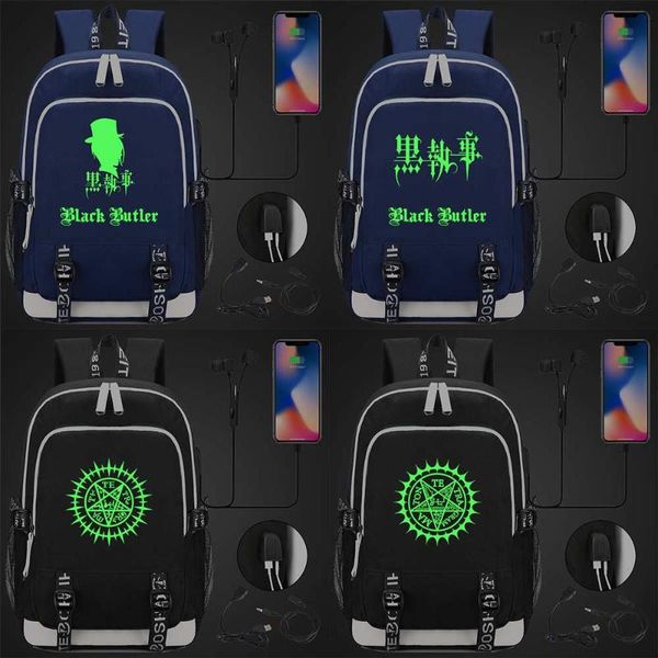 backpack green luminous fashion anmie cartoon black butler usb boy girl book school bag women teenagers men lappacksack
backpack green luminous fashion anmie cartoon black butler usb boy girl book school bag women teenagers men lappacksack
