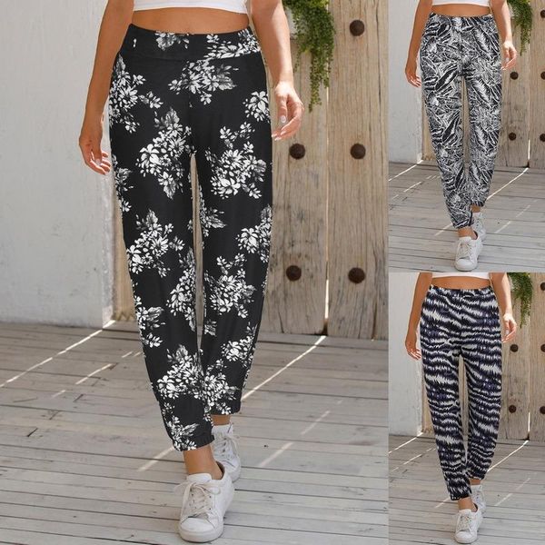 women's pants & capris women high waist printing trousers beach summer fashion floral print long pant vintage harem wide leg slacks, Black;white
women's pants & capris women high waist printing trousers beach summer fashion floral print long pant vintage harem wide leg slacks, Black;white