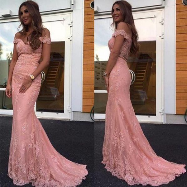 party dresses excellent pink evening for women off the shoulder lace beading sweep train formal, White;black
party dresses excellent pink evening for women off the shoulder lace beading sweep train formal, White;black