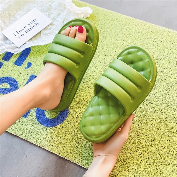 slippers green eva soft slides women fashion couple platform indoor flip flops non-slip home woman bathroom shoes, Black
slippers green eva soft slides women fashion couple platform indoor flip flops non-slip home woman bathroom shoes, Black