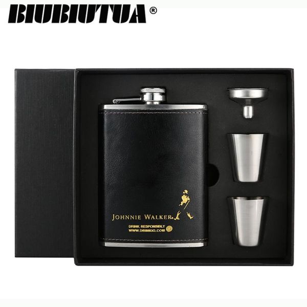 hip flasks biubiutua 8oz leather covered flask stainless steel for whiskey outdoor travel essential goods men gift set
hip flasks biubiutua 8oz leather covered flask stainless steel for whiskey outdoor travel essential goods men gift set