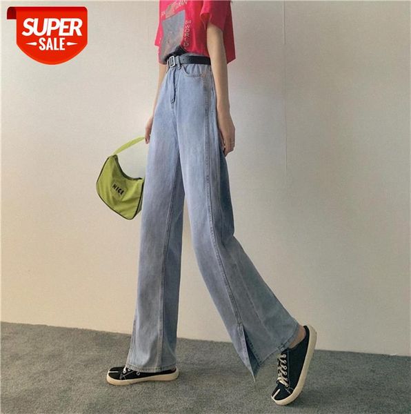 ins women's loose and thin split denim straight leg pants women #gc7d, Black;gray
ins women's loose and thin split denim straight leg pants women #gc7d, Black;gray