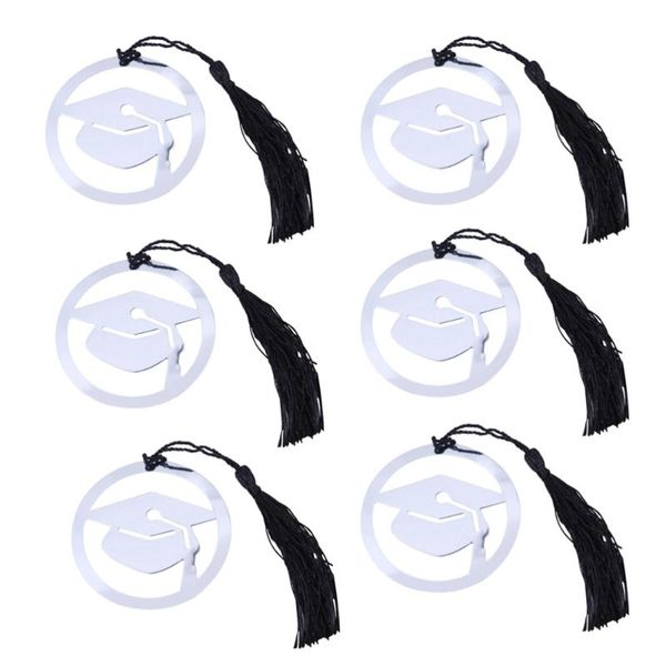 10pcs stainless steel page marker doctoral cap shaped with black tassel graduation gifts (silver) bookmark
10pcs stainless steel page marker doctoral cap shaped with black tassel graduation gifts (silver) bookmark