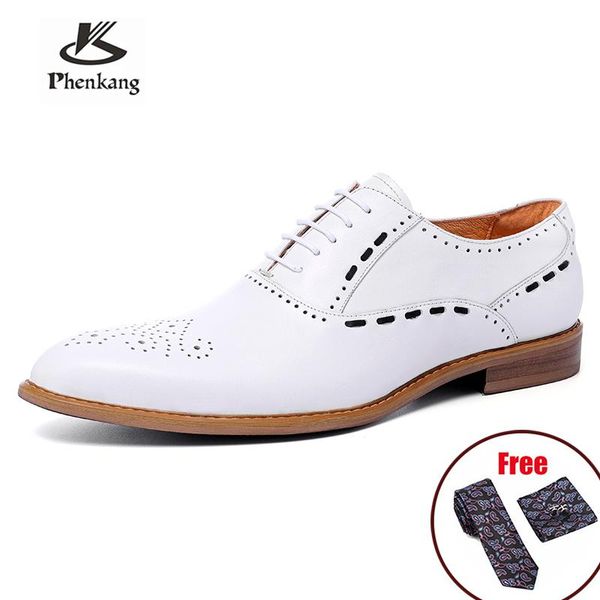 phenkang men italian oxford wedding wingtip genuine leather shoes pointed toe lace-up white dress brogues platform, Black
phenkang men italian oxford wedding wingtip genuine leather shoes pointed toe lace-up white dress brogues platform, Black