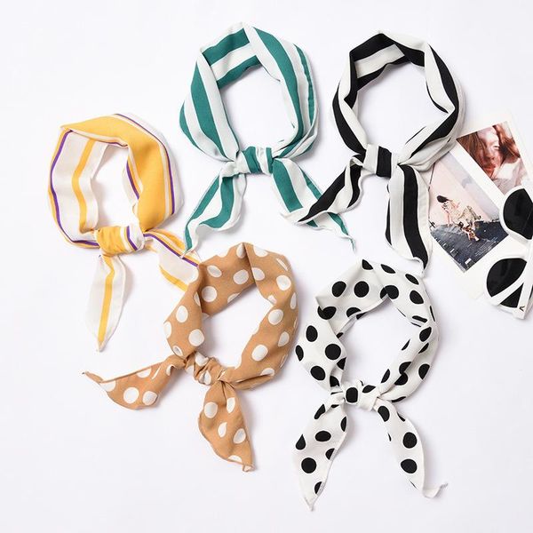 scarves small foulard female sweet girl wild scarf triangle decorative spring and summer fresh hair band tide him, Blue;gray
scarves small foulard female sweet girl wild scarf triangle decorative spring and summer fresh hair band tide him, Blue;gray