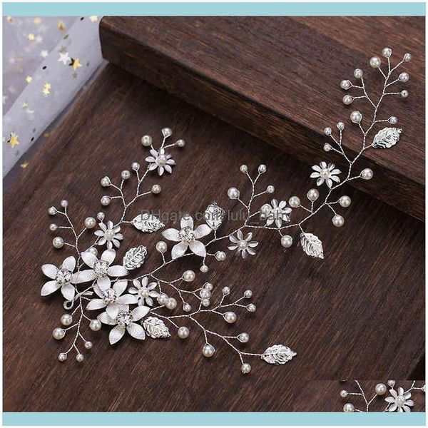 headbands jewelrytiara comb clip flower women wedding jewelry headband pearl rhinestone bride headpiece bridal hair aessories drop delivery, Silver
headbands jewelrytiara comb clip flower women wedding jewelry headband pearl rhinestone bride headpiece bridal hair aessories drop delivery, Silver