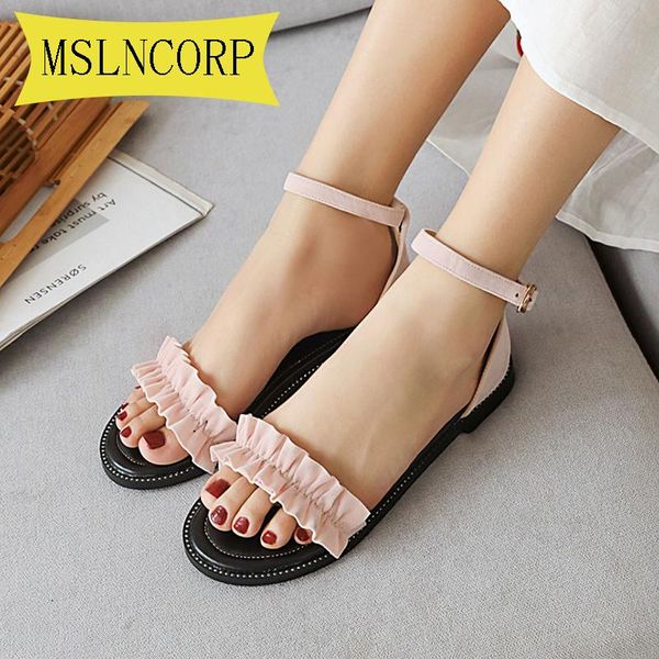 plus size 34-43 fashion shoes woman sandals for women beach gladiator summer footwear flat female, Black
plus size 34-43 fashion shoes woman sandals for women beach gladiator summer footwear flat female, Black