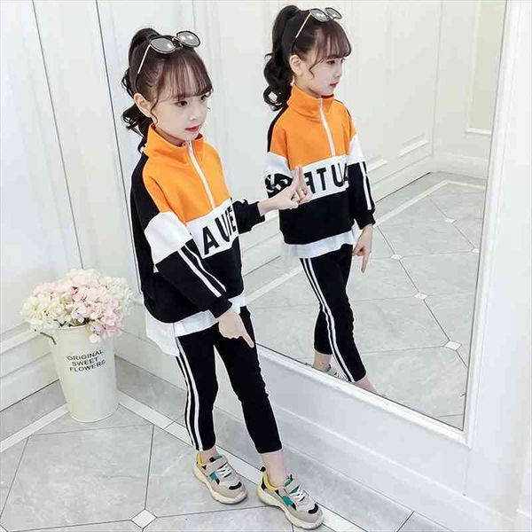 4 6 8 10 12 year old kids girl spring and autumn clothing sets stand-up collar letter trousers stripe, White
4 6 8 10 12 year old kids girl spring and autumn clothing sets stand-up collar letter trousers stripe, White