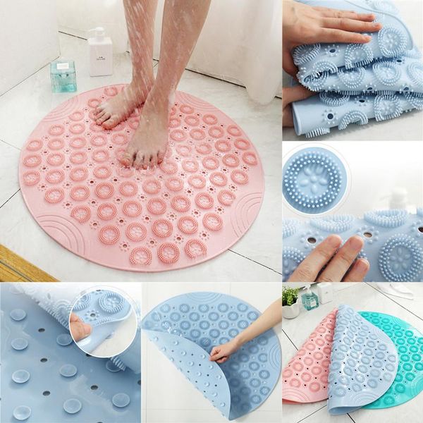 bath mats 55*55cm round bathroom with sunction cups anti-skid mat for shower rug massage feet non-slip bathtub carpet non-toxic
bath mats 55*55cm round bathroom with sunction cups anti-skid mat for shower rug massage feet non-slip bathtub carpet non-toxic