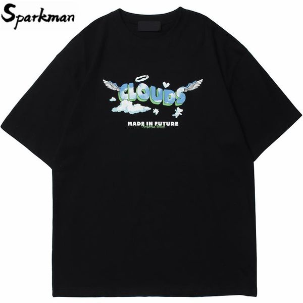 men's t-shirts 2021 men hip hop streetwear tshirt harajuku letter cloud printed t shirt cotton loose short sleeve tees spring summer, White;black
men's t-shirts 2021 men hip hop streetwear tshirt harajuku letter cloud printed t shirt cotton loose short sleeve tees spring summer, White;black