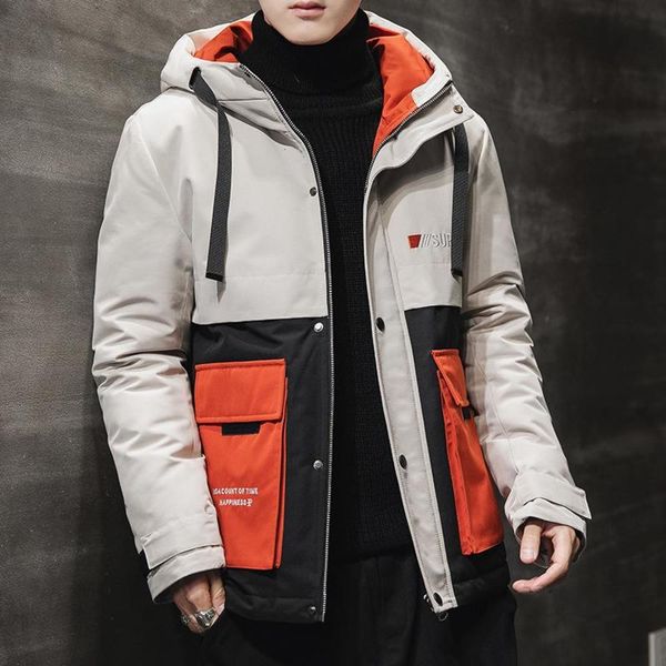 men's down & parkas 2021 autumn and winter casual loose trend thickening short tooling cotton coat padded jacket x0ch, Black
men's down & parkas 2021 autumn and winter casual loose trend thickening short tooling cotton coat padded jacket x0ch, Black