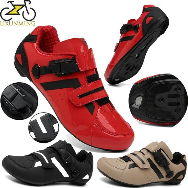 cycling footwear men road shoes breathable rubber sole sneakers professional competition training ladies, Black
cycling footwear men road shoes breathable rubber sole sneakers professional competition training ladies, Black