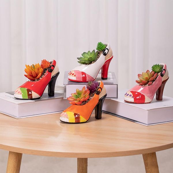high heels shape flower vase home pot decorative ceramic ashtray ornament modern creative office decor vases
high heels shape flower vase home pot decorative ceramic ashtray ornament modern creative office decor vases