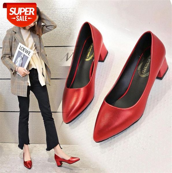 korean version of shallow mouth shoes women all-match non-slip thick heel ladies large size work trend #1f12
korean version of shallow mouth shoes women all-match non-slip thick heel ladies large size work trend #1f12