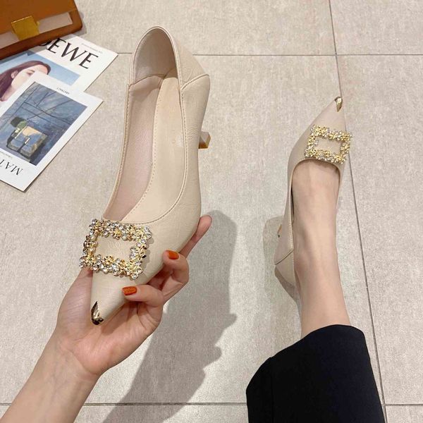 luxury dress shoes shallow mouth pointed single sho spring 2021 net red french small high women's thin heels, Black
luxury dress shoes shallow mouth pointed single sho spring 2021 net red french small high women's thin heels, Black