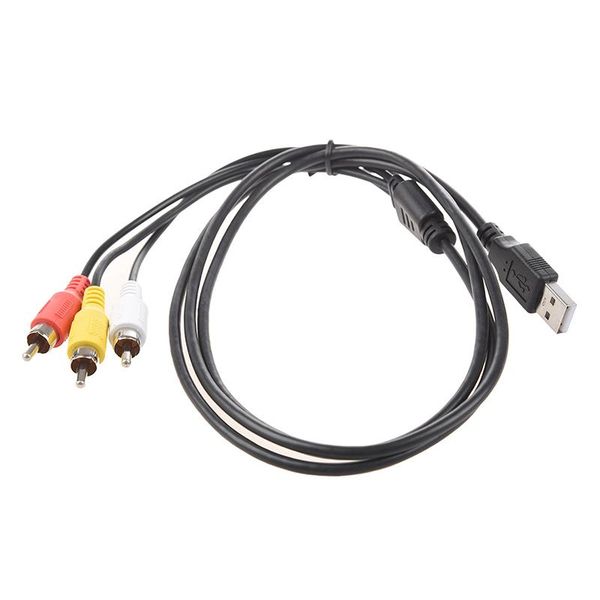 video cables & connectors usb male a to 3x rca av a/v tv adapter lead cable 5feet
video cables & connectors usb male a to 3x rca av a/v tv adapter lead cable 5feet