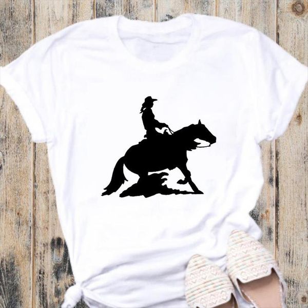 short sleeve o neck womens t shirt casual aesthetic tee summer horse graphic print, White
short sleeve o neck womens t shirt casual aesthetic tee summer horse graphic print, White