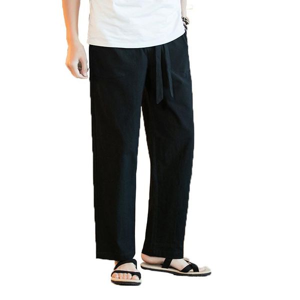 men's pants 2021 men casual sweatpants elastic waist brand clothing mens joggers hip hop trousers m 5xl spring cotton straight, Black
men's pants 2021 men casual sweatpants elastic waist brand clothing mens joggers hip hop trousers m 5xl spring cotton straight, Black