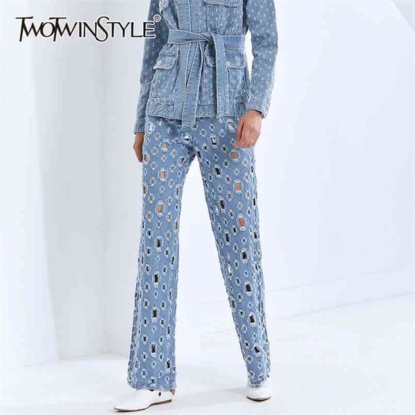 patchwork hollow out hole jeans for women high waist straight casual streetwear wide leg pants female fashion 210521, Blue
patchwork hollow out hole jeans for women high waist straight casual streetwear wide leg pants female fashion 210521, Blue