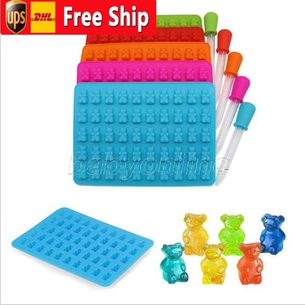 bear molds bpa food grade silicone gelatin gummy kitchen bear mold candy jelly molds chocolate cookie molds with droppers 50 holes
bear molds bpa food grade silicone gelatin gummy kitchen bear mold candy jelly molds chocolate cookie molds with droppers 50 holes