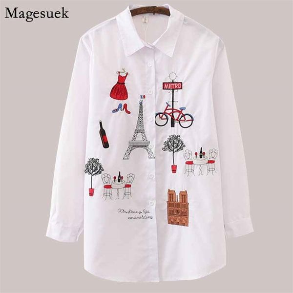 long sleeve cotton embroidery blouse white women lady casual button design turn down collar female shirt 5083 210518
long sleeve cotton embroidery blouse white women lady casual button design turn down collar female shirt 5083 210518