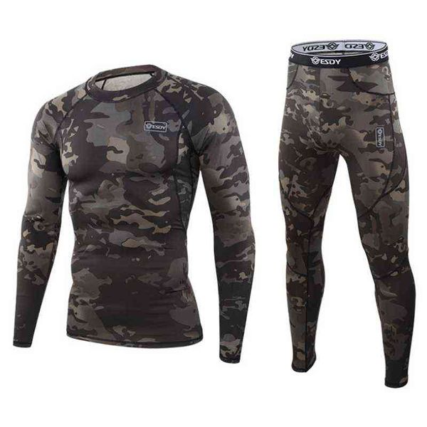 esdy new outdoor camouflage thermal underwear functional training camping long johns undefined leggings fitness, Black;white
esdy new outdoor camouflage thermal underwear functional training camping long johns undefined leggings fitness, Black;white