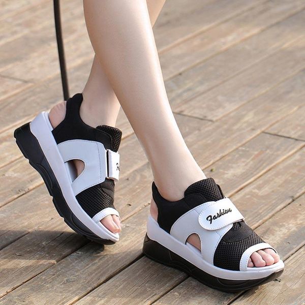 platform sandals women summer shoes 2021 wedges casual zapatos de mujer fashion, Black
platform sandals women summer shoes 2021 wedges casual zapatos de mujer fashion, Black