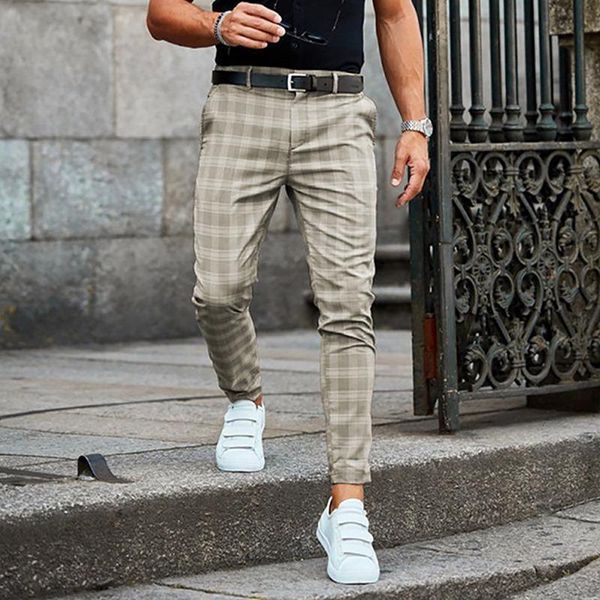 men's pants jodimitty fashion plaid printed pencil for mens vintage mid waist button trouser male summer casual long pant streetwear, Black
men's pants jodimitty fashion plaid printed pencil for mens vintage mid waist button trouser male summer casual long pant streetwear, Black