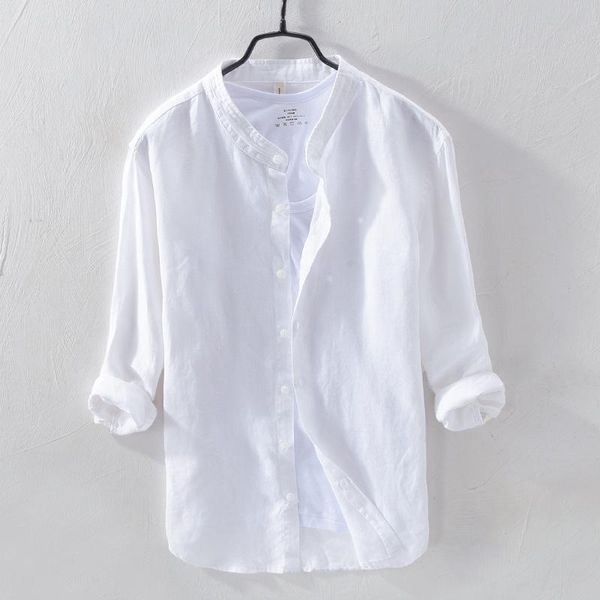 men's casual shirts linen men comfortable breathable natural shirt 2021 solid white, White;black
men's casual shirts linen men comfortable breathable natural shirt 2021 solid white, White;black