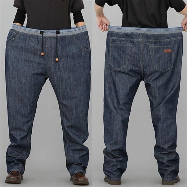 men's jeans shzq plus big size black men elastic denim trousers mens jean brand pants man clothes, Blue
men's jeans shzq plus big size black men elastic denim trousers mens jean brand pants man clothes, Blue