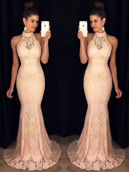 lace evening dresses halter mermaid / trumpet sweep/brush party floor length sleeveless floor length party gowns fashion, Black;red
lace evening dresses halter mermaid / trumpet sweep/brush party floor length sleeveless floor length party gowns fashion, Black;red