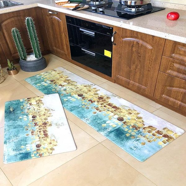 carpets kitchen mat oilproof waterproof non-slip pvc leather floor modern nordic simple home long strip carpet slow rebound rug
carpets kitchen mat oilproof waterproof non-slip pvc leather floor modern nordic simple home long strip carpet slow rebound rug