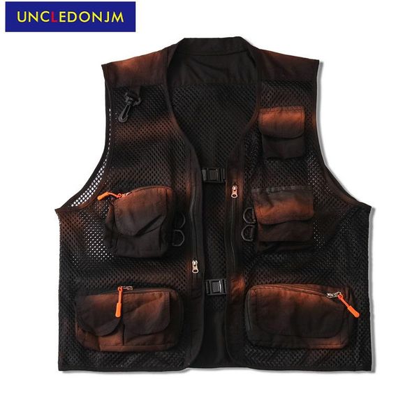 tie dye sleeveless hip hop mesh biker vest cargo waist coat military jacket streetwear tactical ly-mg05 men's vests, Black;white
tie dye sleeveless hip hop mesh biker vest cargo waist coat military jacket streetwear tactical ly-mg05 men's vests, Black;white
