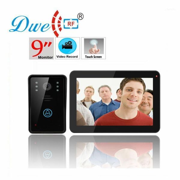 cc rf 9'' inch color video intercom wired touch screen door phone rfid password doorbell dw-906r11
cc rf 9'' inch color video intercom wired touch screen door phone rfid password doorbell dw-906r11