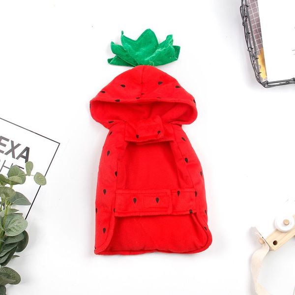 cat costumes pet cute clothes sweat strawberry warm soft coat cosply holiday 
cat costumes pet cute clothes sweat strawberry warm soft coat cosply holiday