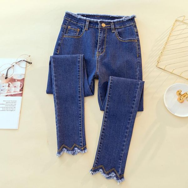 women's jeans skinny plus size woman 5xl y2k denim trousers streetwear ladies korean fashion pencil pants spodnie jeansowe vaqueros, Blue
women's jeans skinny plus size woman 5xl y2k denim trousers streetwear ladies korean fashion pencil pants spodnie jeansowe vaqueros, Blue