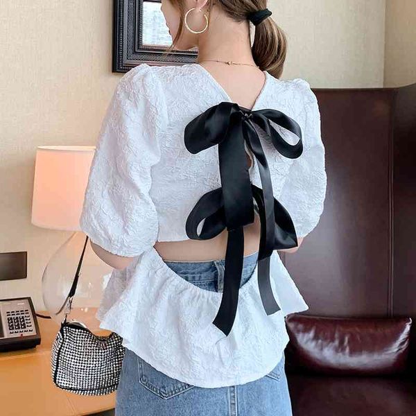 comelo-neck short sleeve blouse women work style ol slim solid blusas summer all match ladies 210515, White
comelo-neck short sleeve blouse women work style ol slim solid blusas summer all match ladies 210515, White