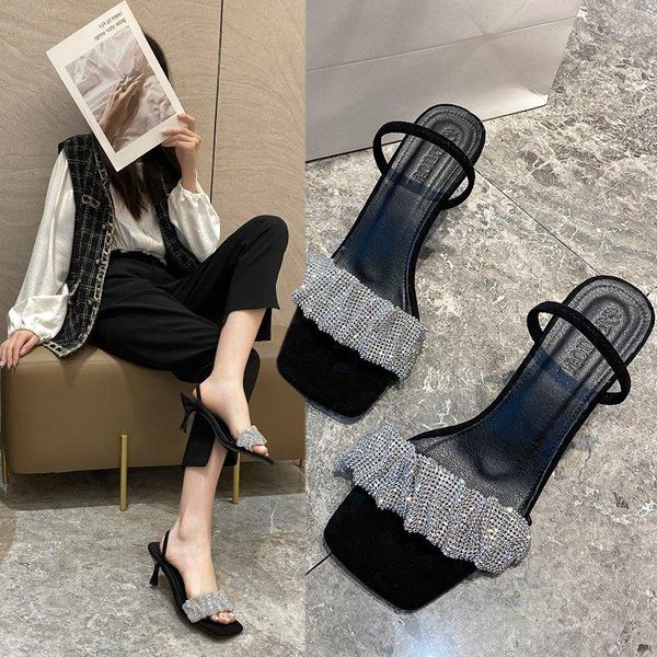slippers women summer glitter slides flock rubber flip flops shoes med fashion pantofle heeled mules square toe jelly hawaiian l, Black
slippers women summer glitter slides flock rubber flip flops shoes med fashion pantofle heeled mules square toe jelly hawaiian l, Black