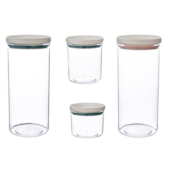 storage bottles & jars 4pcs plastic cover glass multifunction containers food sundries (white)
storage bottles & jars 4pcs plastic cover glass multifunction containers food sundries (white)