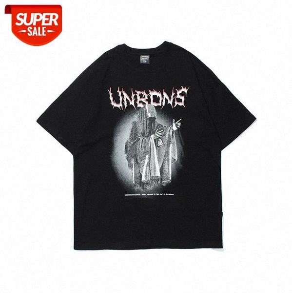 european and american high street washed old printed t-shirt loose death short-sleeved tee men #d97f, White;black
european and american high street washed old printed t-shirt loose death short-sleeved tee men #d97f, White;black