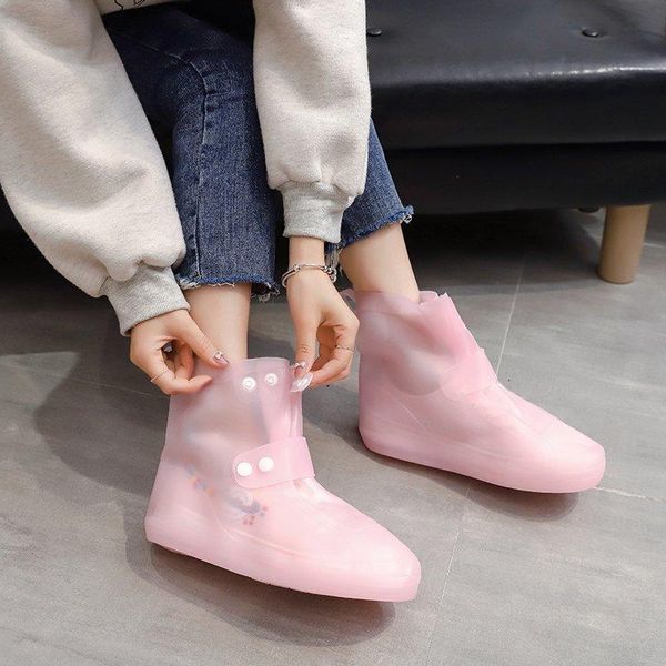 boots type of anti-slip and wear-resistant pvc rain shoes outdoor waterproof cover fashion double-breasted shoe, Black
boots type of anti-slip and wear-resistant pvc rain shoes outdoor waterproof cover fashion double-breasted shoe, Black