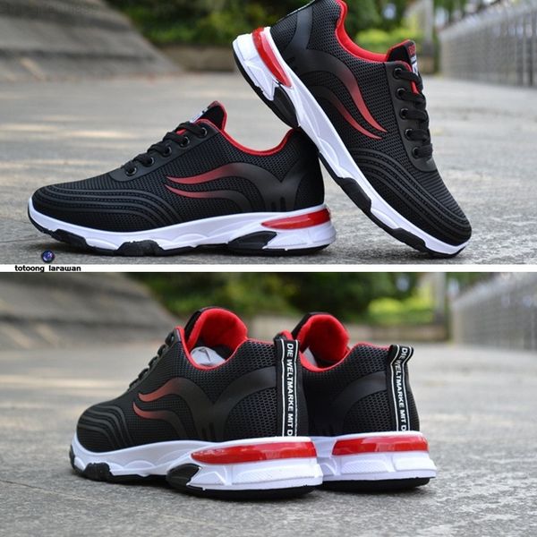 men's shoes casual shoes sports shoes breathable fashion 9193, Black