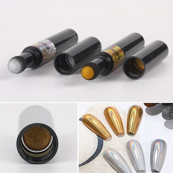 nail glitter mifanxi powder cushion pen golden silver mirror art muticolor chrome decorations, Silver;gold
nail glitter mifanxi powder cushion pen golden silver mirror art muticolor chrome decorations, Silver;gold
