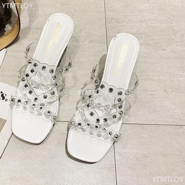 rhinestone bright color crystal slippers open toe high heels shoes woman transparent heeled sandals zapatillas mujer, Black
rhinestone bright color crystal slippers open toe high heels shoes woman transparent heeled sandals zapatillas mujer, Black