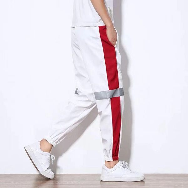 men's pants bjyl autumn streetwear fitness men hip hop sweatpants pockets casual joggers sportswear night reflection, Black
men's pants bjyl autumn streetwear fitness men hip hop sweatpants pockets casual joggers sportswear night reflection, Black