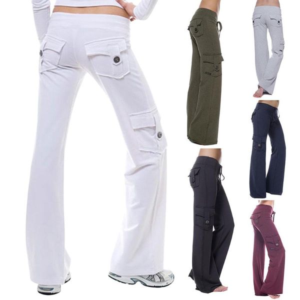 women's pants & capris rrival women yoga elastic waist button pockets fitness exercise sports running gym golf stretchy, Black;white
women's pants & capris rrival women yoga elastic waist button pockets fitness exercise sports running gym golf stretchy, Black;white
