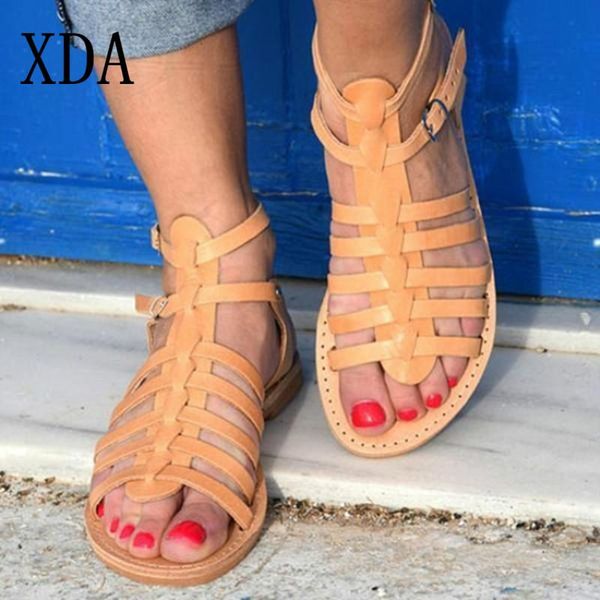 summer women's flat sandals fashion double-breasted roman buckles casual shoes size 35-43, Black
summer women's flat sandals fashion double-breasted roman buckles casual shoes size 35-43, Black